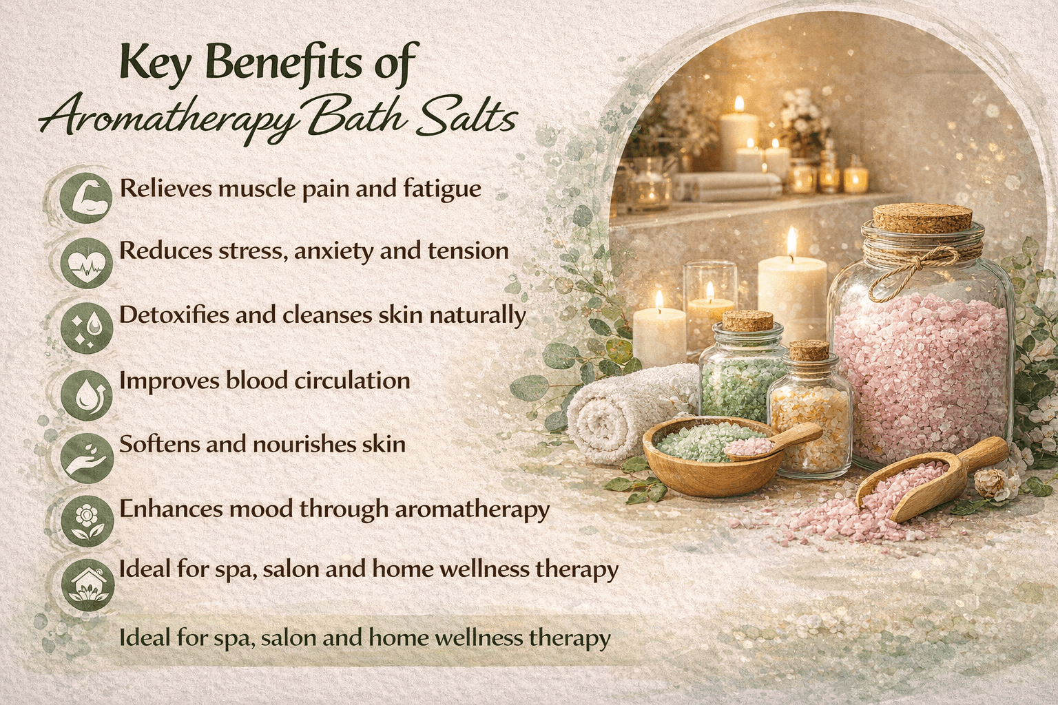 Premium Bath Salts Manufturer in India
